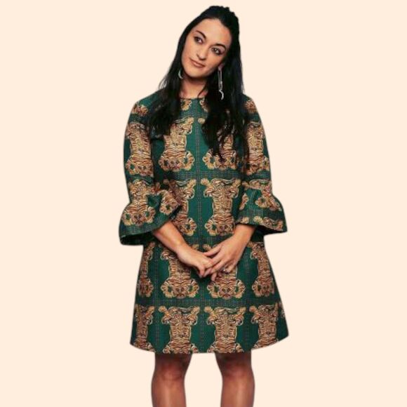 Dresses & Skirts - La DoubleJ Tiger Printed Mini Dress